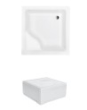 Receveur de douche IGOR carré 80x80 cm et 90x90 cm blanc