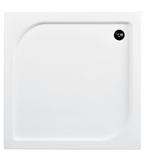 Receveur de douche OSKAR carré 70x70 cm et 90x90 cm blanc