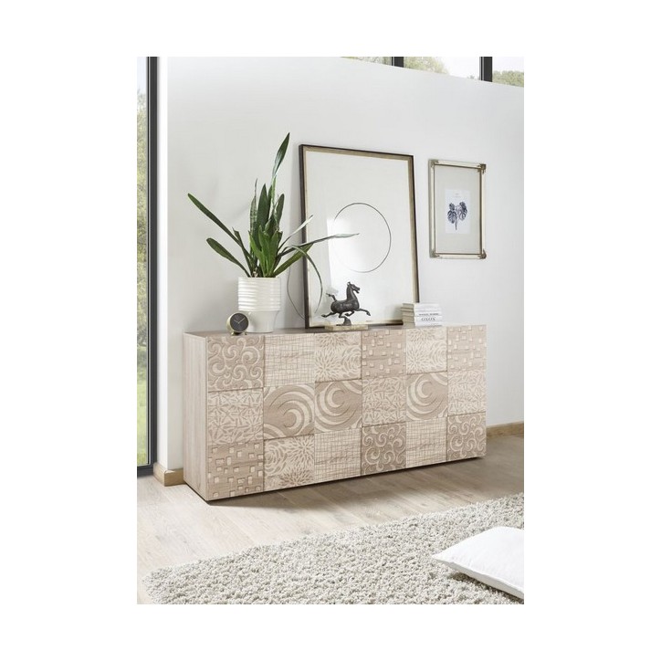 MIREL Credenza a 3 ante, rovere 181 cm MIREL Credenza a 3 ante, rovere 181 cm
