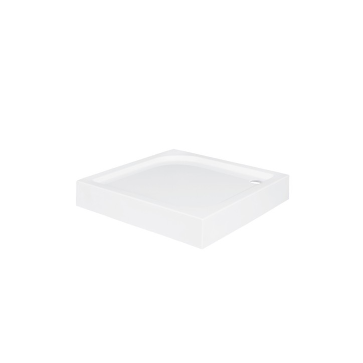 Receveur de douche OSKAR carré 70x70 cm et 90x90 cm blanc