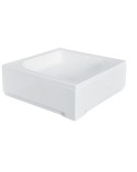 Receveur de douche ARES carré 70x70/80x80/90x90 cm blanc