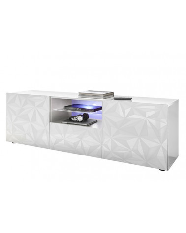 Conjunto de sala de estar Luther de 3 peças em branco