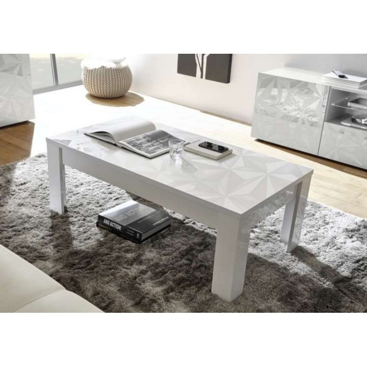 Set da salotto Luther 3 pezzi bianco