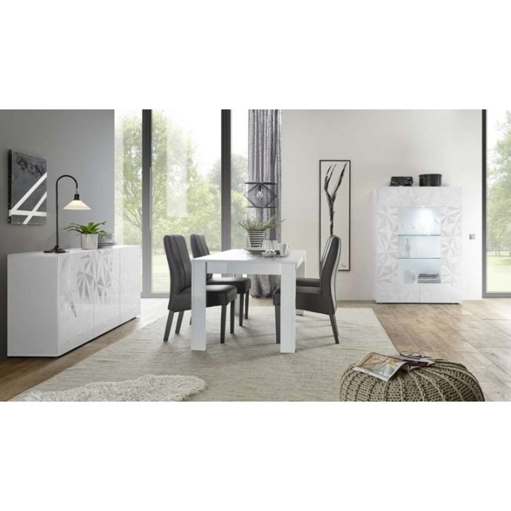 Comedor completo LUTHER blanco