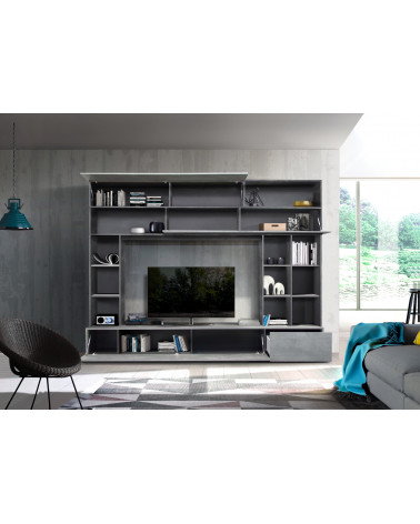 GEORGIO harmaa TV-teline 277 cm