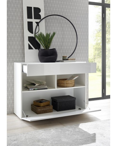 Mobile Credenza - SOPRANO bianco 111 cm
