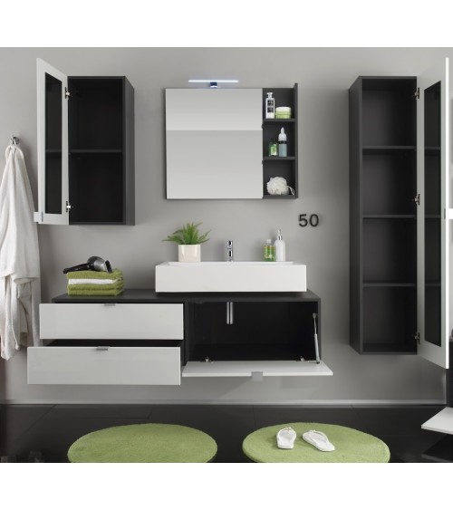 Ensemble Salle de bain CORA 140 x 50 x 53 cm