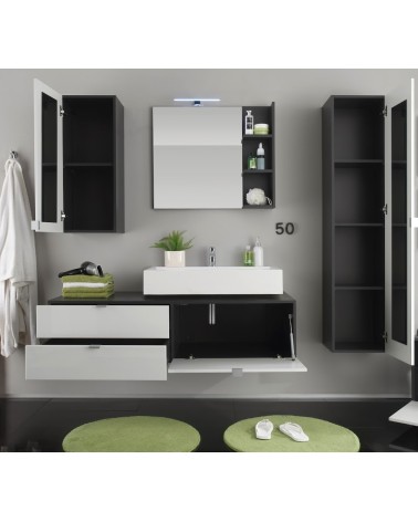 Ensemble Salle de bain CORA 140 x 50 x 53 cm