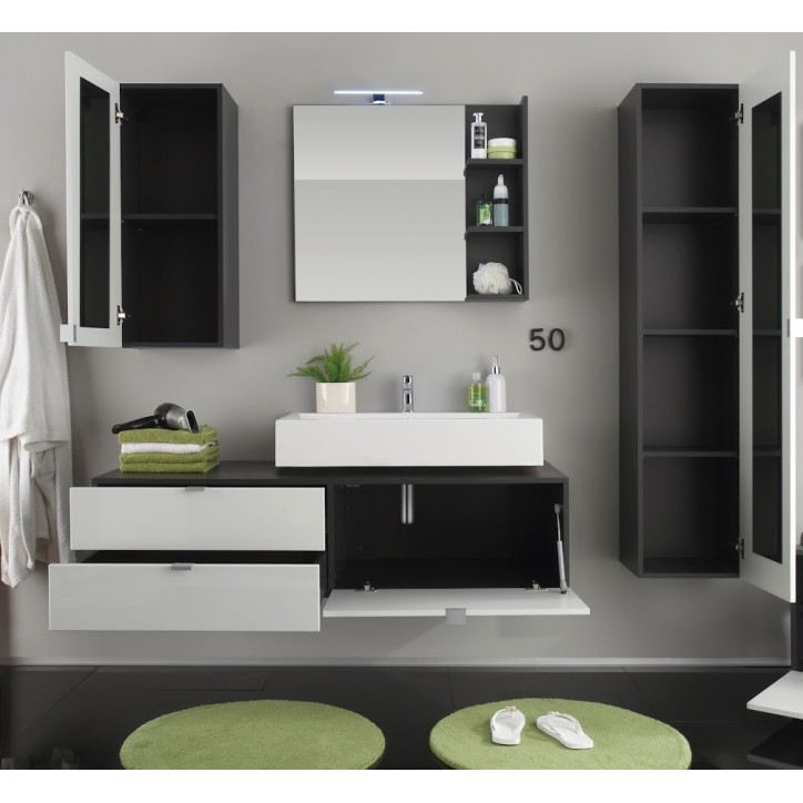 Ensemble Salle de bain CORA 140 x 50 x 53 cm Ensemble Salle de bain CORA 140 x 50 x 53 cm