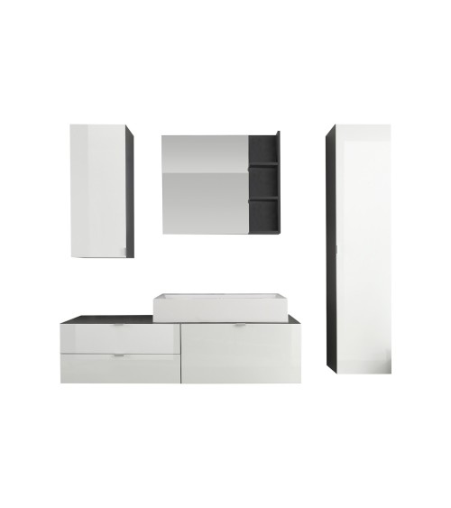 Ensemble Salle de bain CORA 140 x 50 x 53 cm