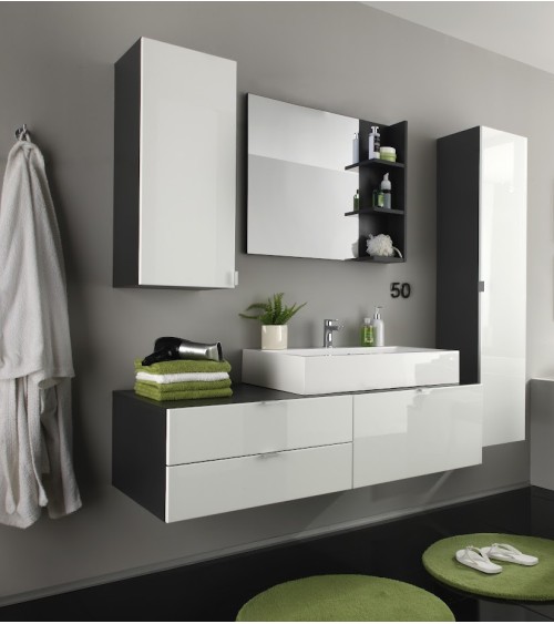 Ensemble Salle de bain CORA 140 x 50 x 53 cm