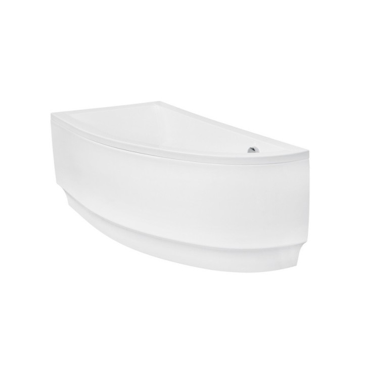 Vasca da bagno angolare ORIEGA sinistra 140 cm con pannello incluso