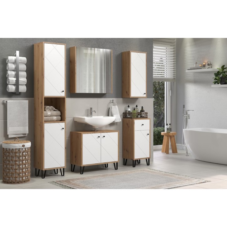Ensemble Salle de bain BIANCA 69 x 61 x 33 cm