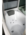 Combiné baignoire-douche KAPOHO II hammam et balnéo 170*90*220 cm
