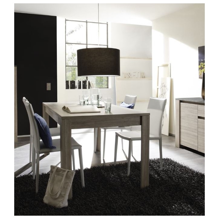 Table à manger LIPARI 180 cm chêne gris