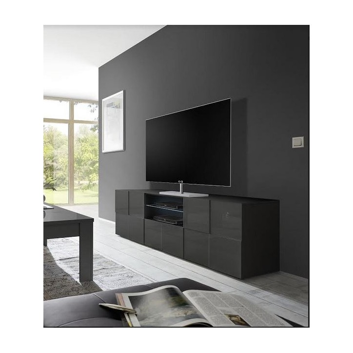 Mueble TV DAMA gris 181 cm