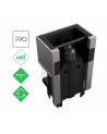 Insert cheminée à bois 3 côtés vitrées, Porte guillotine, 7 kW NOLWENN
