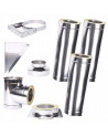 Kit conduit isolé 3m  Ø 130mm