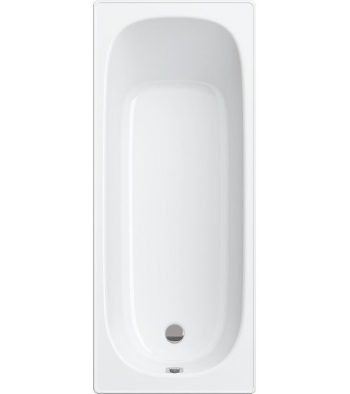 ALVERANA vasca da bagno incassata 120/130/140/150/160/170x70 cm, in acciaio smaltato