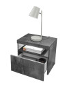 Set di 2 comodini Oxyde di DESMOLINIA