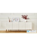 Buffet NEO 4portes 200 cm blanc