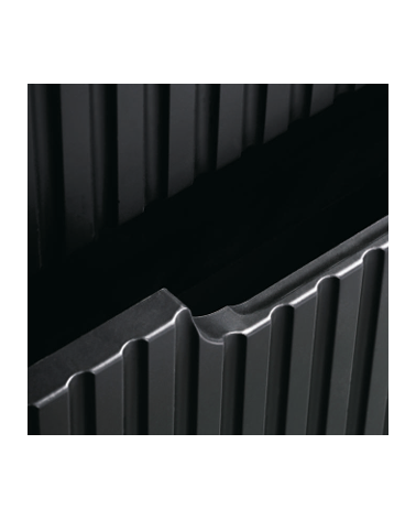 Ensemble de salle de bain NOVA NOIR - 1 vasque, 1 colonne