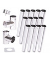 Kit conduit cheminée simple paroi de 13 m Ø 130/160/180/200 mm