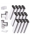 Kit conduit cheminée simple paroi ovale de 12 m Ø 120x180 mm
