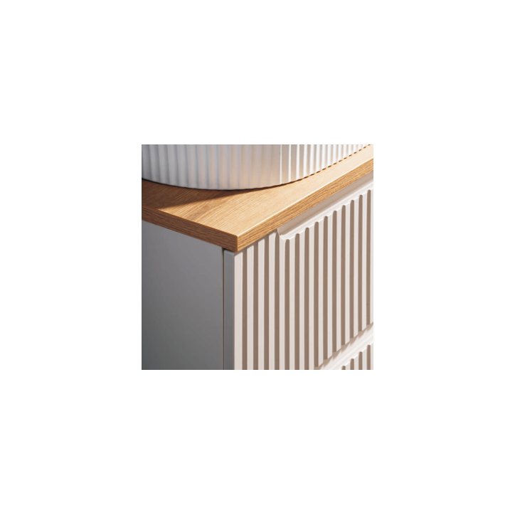 Ensemble de salle de bain NOVA CASHMERE - 1 vasque, 1 colonne