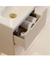Ensemble de salle de bain NOVA CASHMERE - 1 vasque, 1 colonne