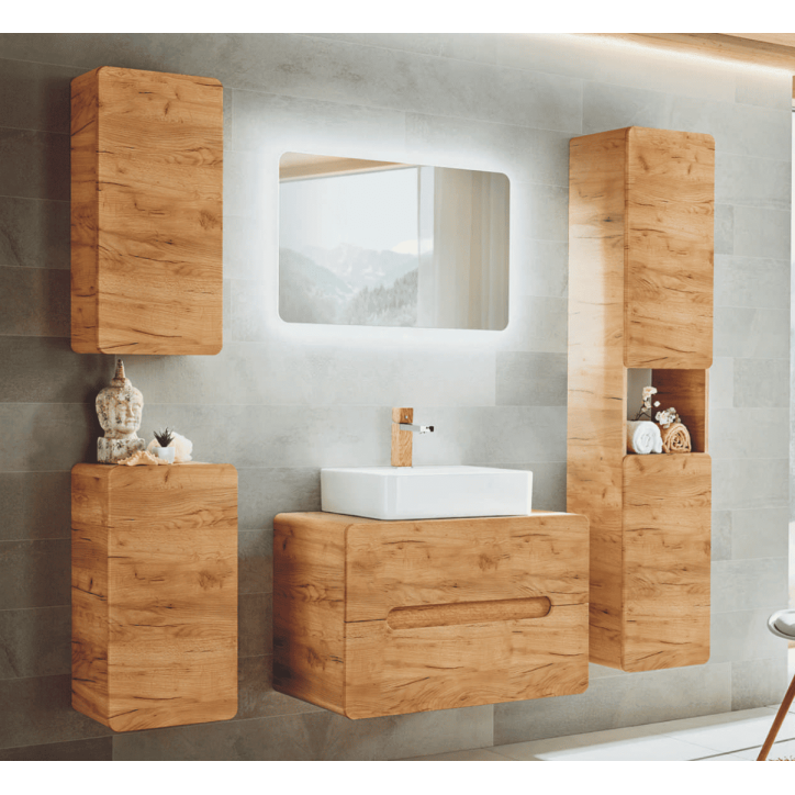 Ensemble de salle de bain Aruba Craft - 1 vasque, 1 colonne