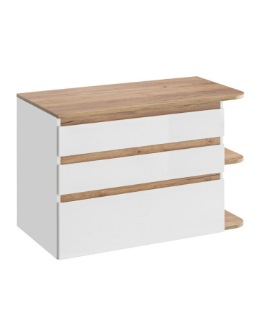 Ensemble de salle de bain Platinum - 1 vasque, 1 colonne