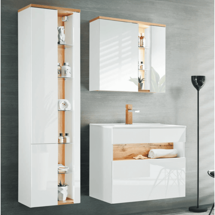 Ensemble de salle de bain Bahama - 1 vasque, 1 colonne