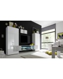 Ensemble meuble TV MARIO 258 cm béton