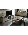 Tavolino LIPARI, 140 cm rovere grigio