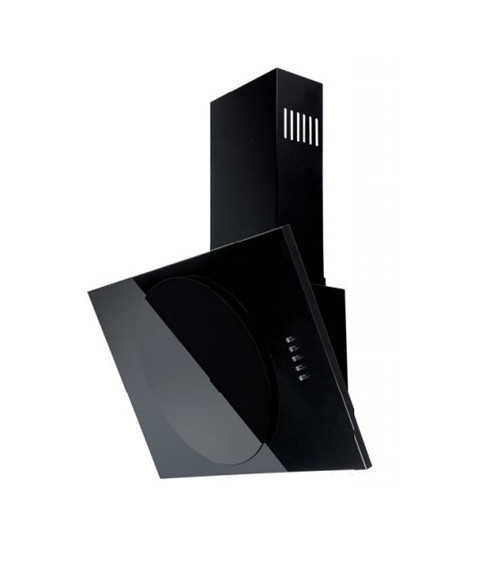capucha de succión de pared negra solar