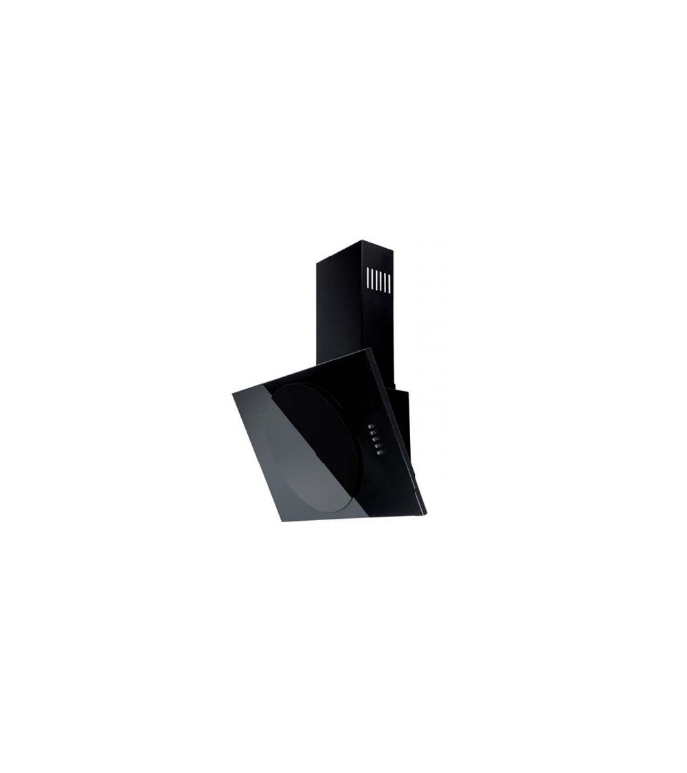 capucha de succión de pared negra solar