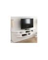 Ensemble meuble TV ALVINO 176 cm blanc