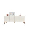 Buffet NEO 4portes 200 cm blanc