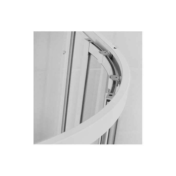 Cabine de douche d'angle CRONIS 80x80 ou 90x90 cm