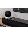 Ensemble meuble TV ALBACATE 180 cm bois et noir