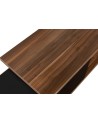 Ensemble meuble TV ALBACATE 180 cm bois et noir