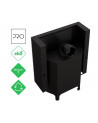 Insert cheminées à bois NADINE porte guillotine 16 kW