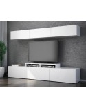 Ensemble meuble TV LINE 180 cm blanc