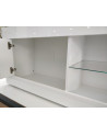 Mueble TV BASIC  blanco de alto brillo 140 cm