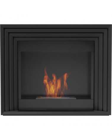 Cheminée bio-éthanol PLANET noir 115cm