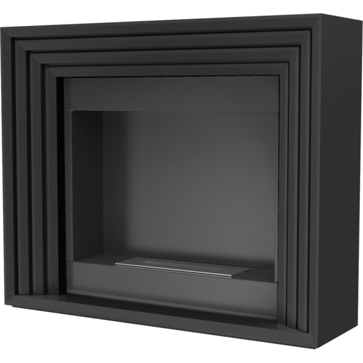 Chimenea de bioetanol PLANET negro 115 cm