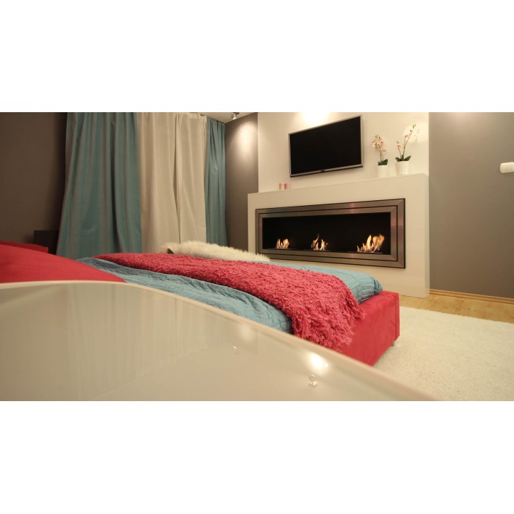 Caminetto a bioetanolo JULIET 180 cm