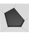 Cheminée bio-éthanol delta d'angle 70 cm