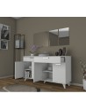 Buffet VIVEN 4portes et 2 tiroirs 180 cm blanc